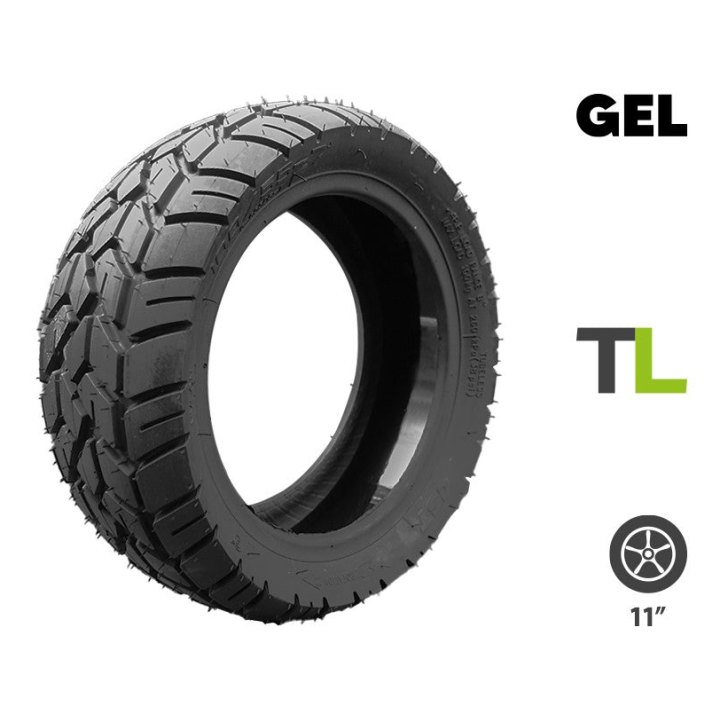 Pneu Semi OffRoad 100/55-7 CST avec gel anti crevaison