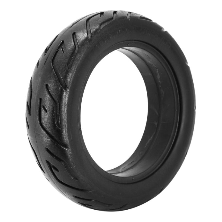 Pneu Trottinette Plein 10 X 2.70 (70-65-6.5) Noir (Pour Segway Ninebot Mini Pro)