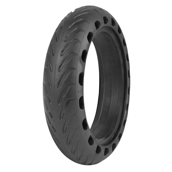 Pneu Trottinette Plein Alveole 8.5 X 2.00 Noir (Pour Xiaomi M365 Et Autres)