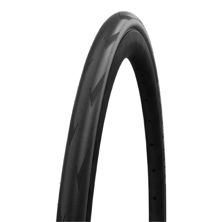 Pneu Route 700 X 28 Schwalbe Pro One Noir Tubeless Ready Ts (28-622) Renfort V-Guard Addix - Technologie Sans Crochet Pour Giant - Zipp