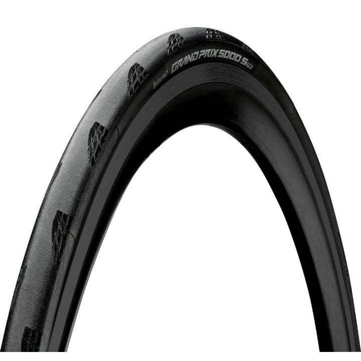 Pneu Route 700 X 32 Continental Grand Prix 5000S Noir Tubeless Ready Ts (32-622) -Gp5000 Str-