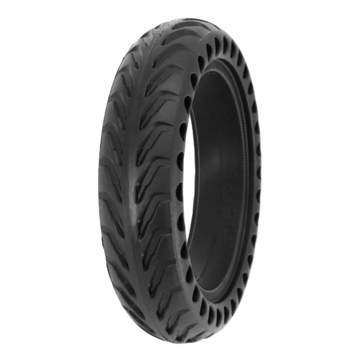 Pneu Trottinette Plein Alveole Cross 8.5 X 2.00 Noir - Largeur Intérieur 34 mm (Dont Es1 - Es2 - Es3)