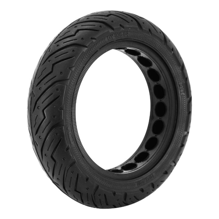 Pneu Trottinette Plein 10 X 2.50 Noir (Segway Ninebot Max G30 Series) - Largeur Intérieur 42 mm
