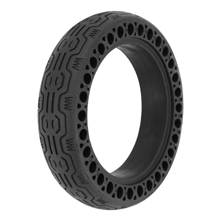 Pneu Trottinette Plein Alveole 8.5 X 2.00 Noir (Pour Xiaomi M365 Et Autres)