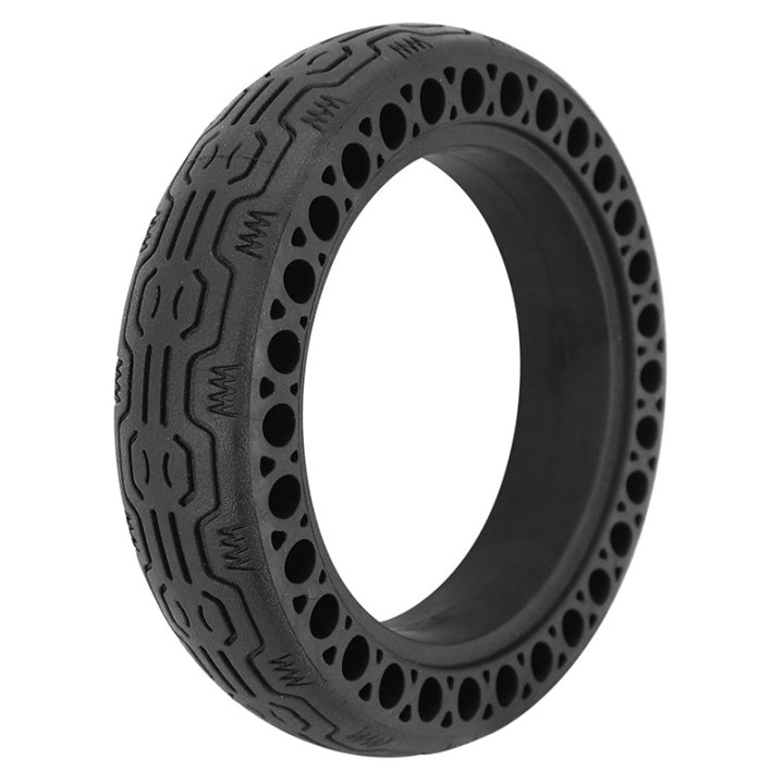 Pneu Trottinette Plein Alveole 9.5 X 2.00 Noir (Pour Xiaomi M365 Et Autres)