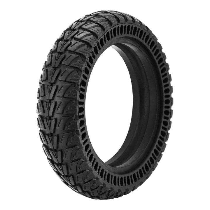 Pneu Trottinette Plein Alveole Cross 9.5 X 2.25 Noir (Pour Xiaomi M365 Et Autres)