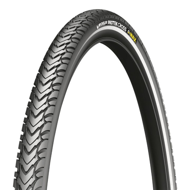 Pneu VTC Cross 700 X 35 Michelin Protek Cross Max Renfort 5 mm Noir (37-622) Flanc Reflex Compatible VAE