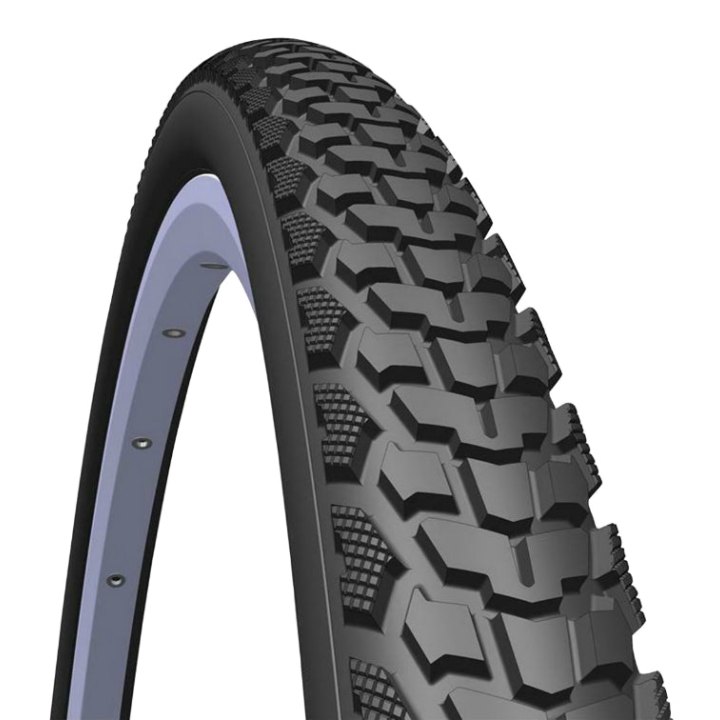 Pneu VTC Cross 700 X 35 Rubena Gripper Noir Tr (35-622) - Ideal Pour Chemin