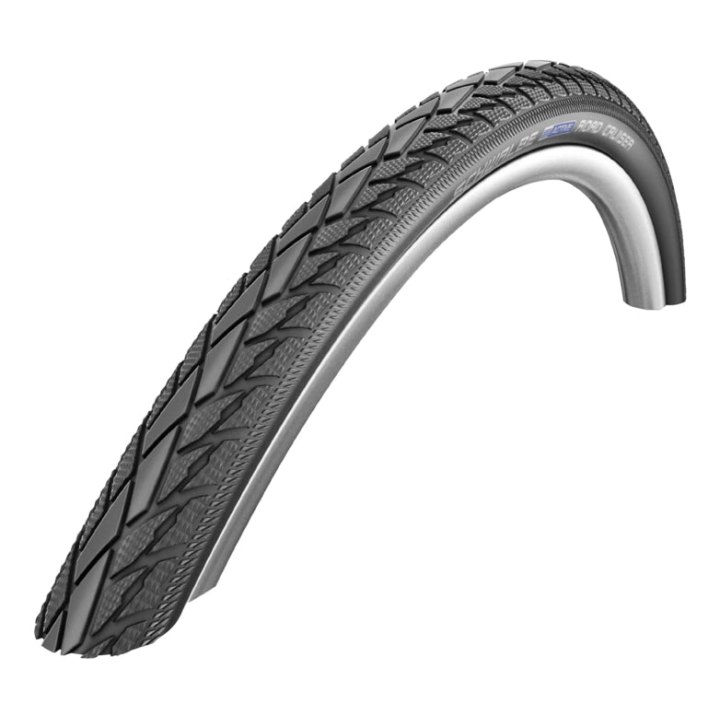 Pneu VTC Urbain 700 X 35 Schwalbe Road Cruiser Hs484 Noir Tr (37-622) Flanc Reflex