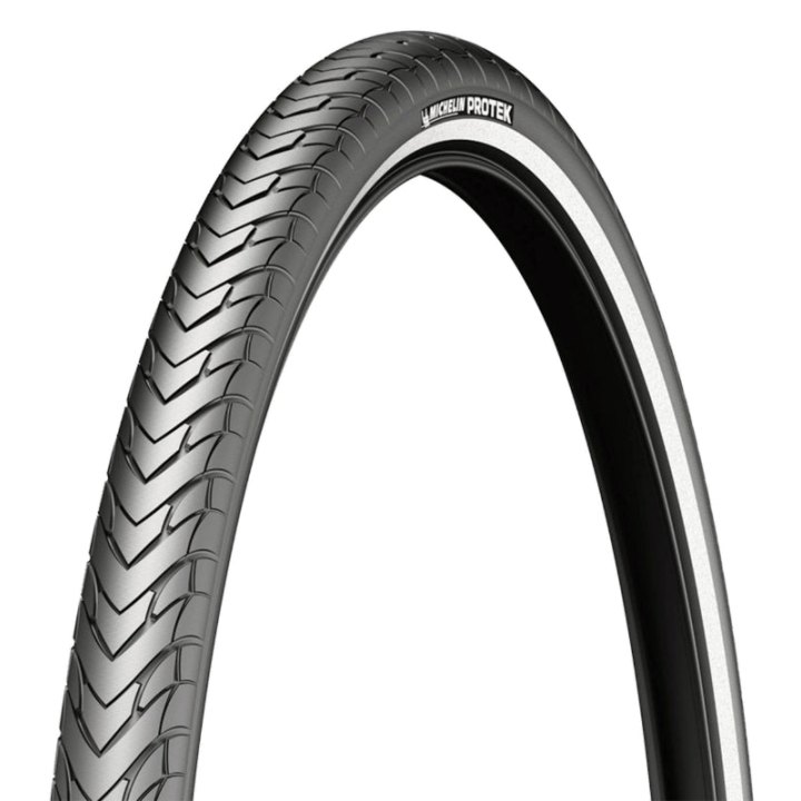 Pneu VTC Urbain 700 X 28 Michelin Protek Noir Tr (28-622) Flanc Reflex