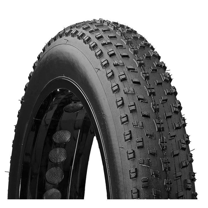 Pneu VTT 16 X 4.00 Wanda Fat Bike Noir Tr (100-305)