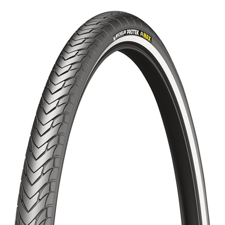 Pneu VTC Urbain 700 X 38 (29 X1.50) Michelin Protek Max Noir Tr (38-622) Flanc Reflex Compatible VAE (Offre Spéciale)