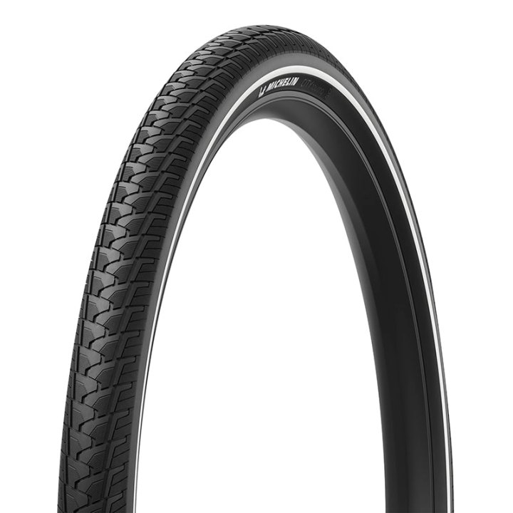 Pneu VTC Urbain 700 X 40 Michelin City Touring Noir Tr (42-622) Renfort Kevlar