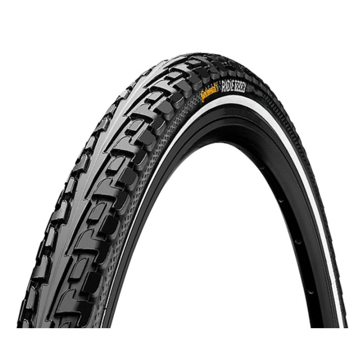 Pneu VTC Urbain 700 X 28 Continental Ride Tour Noir Tr Flanc Reflex (28-622)