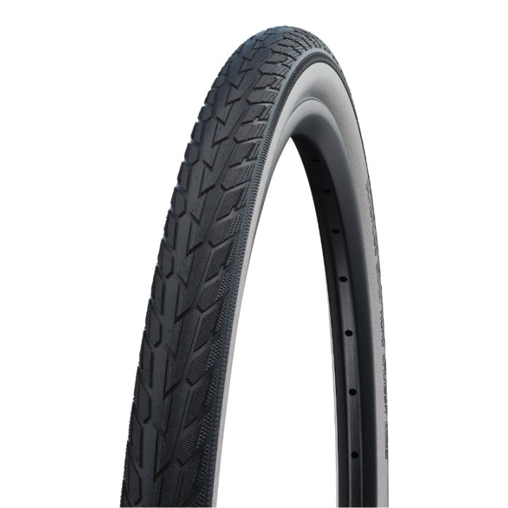 Pneu VTC Urbain 700 X 32 Schwalbe Road Cruiser Hs484 Noir Flanc Beige Tr (32-622)