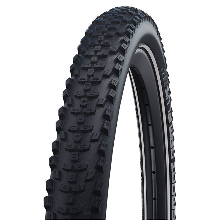 Pneu VTT - VAE 20 X 2.35 Schwalbe Smart Sam Plus Addix Noir Flanc Reflex Tr (60-406) Double Defense Renfort Greenguard Homologué VAE E50