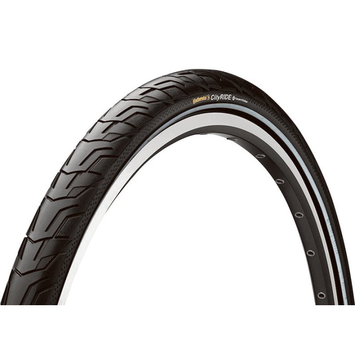 Pneu VTC Urbain 700 X 35 Continental Cityride Noir Tr Flanc Reflex (37-622)