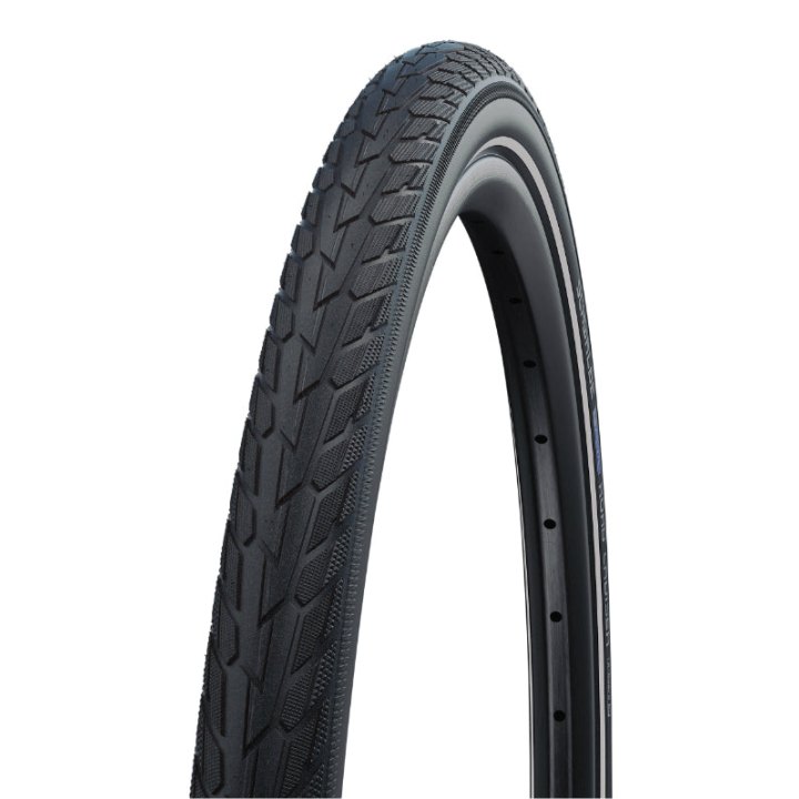 Pneu VTC Urbain 700 X 35 Schwalbe Road Cruiser Hs484 Noir Flanc Beige Tr (37-622)