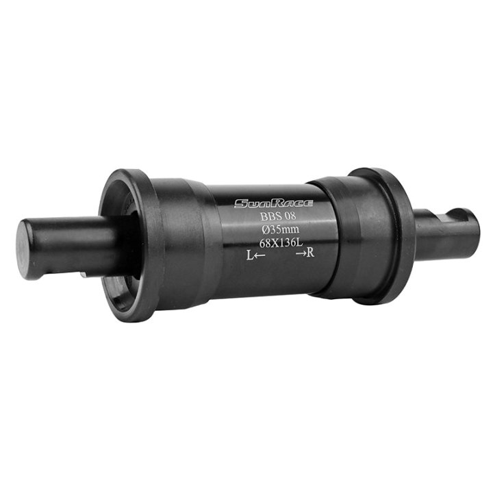 Boîtier Pédalier A Clavette Sunrace 136 mm Cuvettes Résine A Emboiter 35 mm