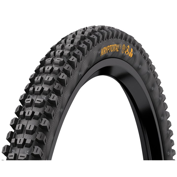 Pneu VTT 24 X 2.40 Continental Trail Kryptotal Front-Avant Noir Tubeless Ready Ts (60-507) Compatible VAE