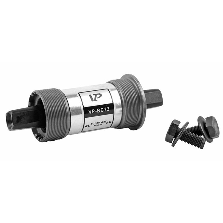 Boîtier Pédalier Newton Carré Alu A Roulement 113 mm (Boite De 68) Filetage Anglais - Bsc - 1,37X24
