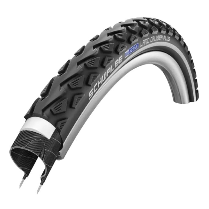 Pneu VTT 29 X 2.00 Schwalbe Land Cruiser Plus Tr Noir (50-622) Renfort Puncture-Guard Compatible VAE