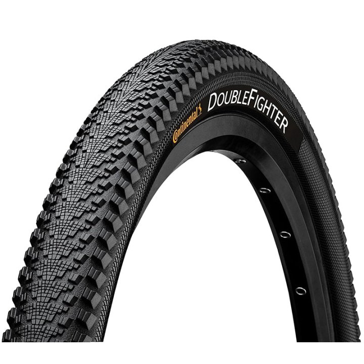 Pneu VTT 20 X 1.75 Continental Double Fighter Noir Tr (47-406)