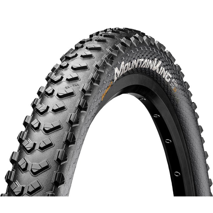 Pneu VTT 26 X 2.30 Continental Mountain King Protection Renfort Noir Tubeless Ready Ts (58-559)