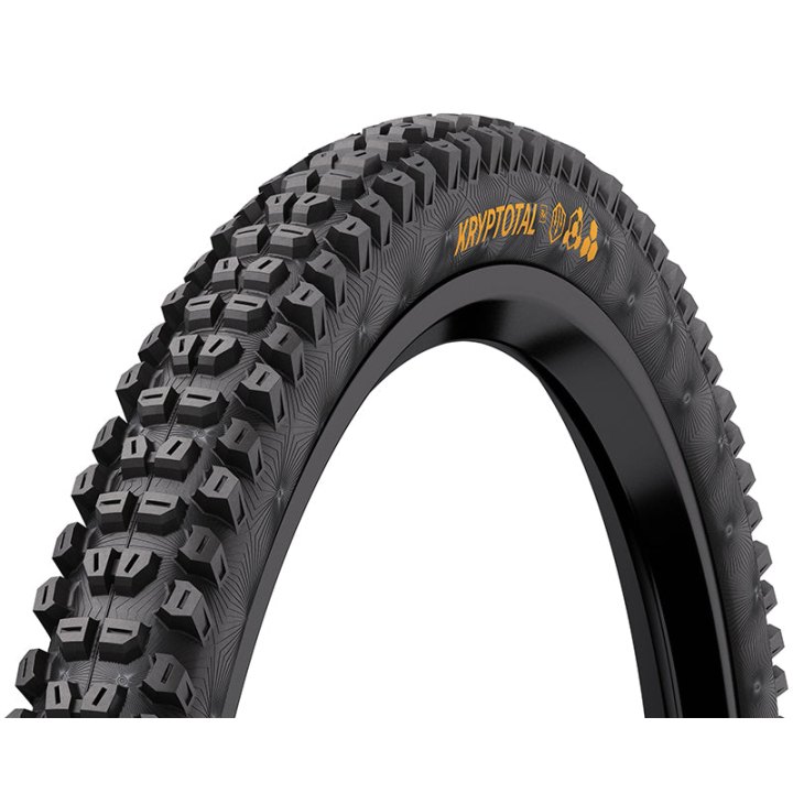 Pneu VTT 24 X 2.40 Continental Trail Kryptotal Rear-Arrière Noir Tubeless Ready Ts (60-507) Compatible VAE