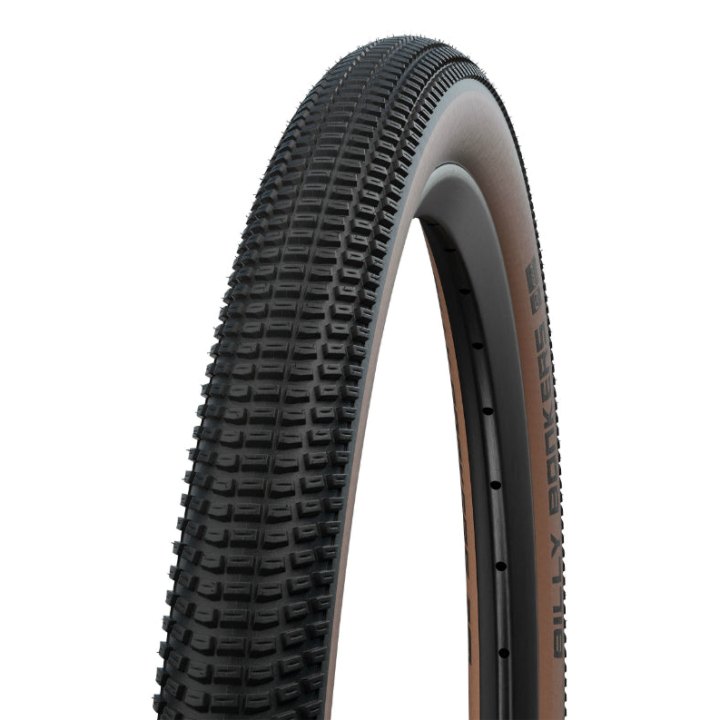 Pneu VTT Dirt 20 X 2.00 Schwalbe Billy Bonkers Addix Performance Noir-Flanc Bronze Ts (50-406)