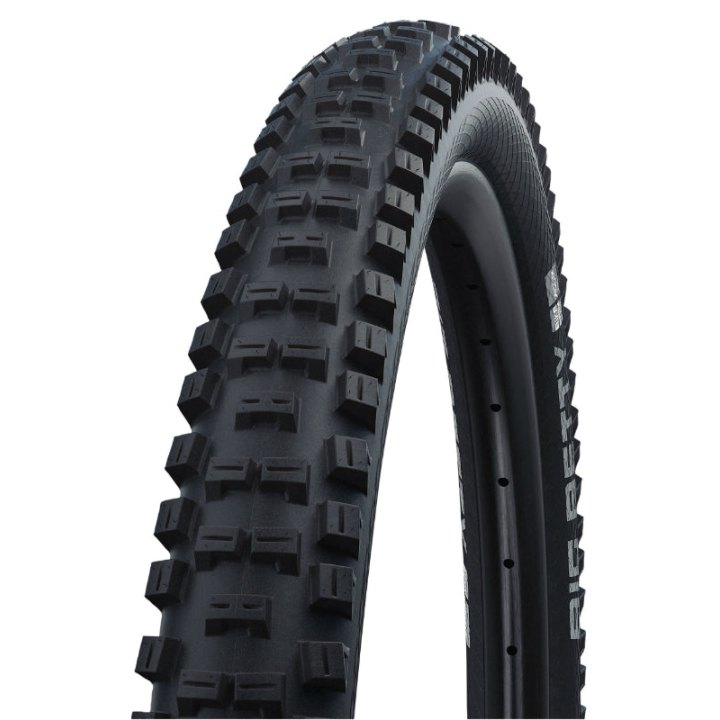 Pneu VTT Gravity - VAE 27.5 X 2.40 Schwalbe Big Betty Addix Bikepark Enduro Noir Tr (62-584) (650B) Homologué VAE E50