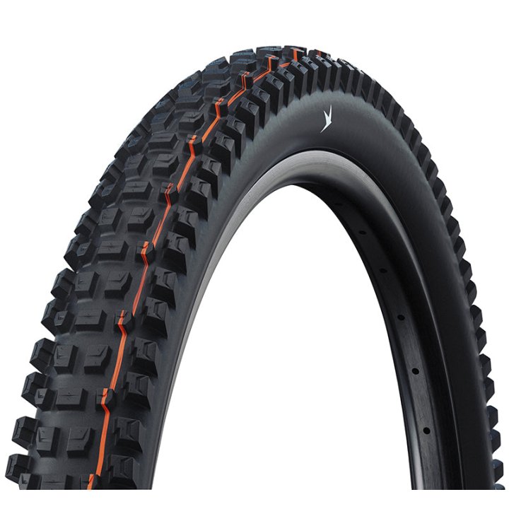 Pneu VTT Gravity - VAE 27.5 X 2.50 Schwalbe Albert Evo Radial Noir Ts (63-584) Tubeless Ready Homologué VAE E50