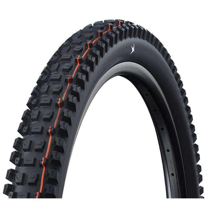 Pneu VTT Gravity - VAE 29 X 2.50 Schwalbe Albert Evo Radial Noir Ts (63-622) Tubeless Ready Homologué VAE E50