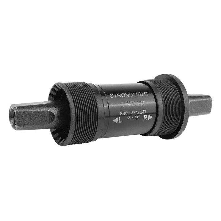 Boîtier Pédalier Stronglight Carré Jp400 Cuvettes Plastiques 131 mm Filetage Anglais - Bsc - 1,37X24