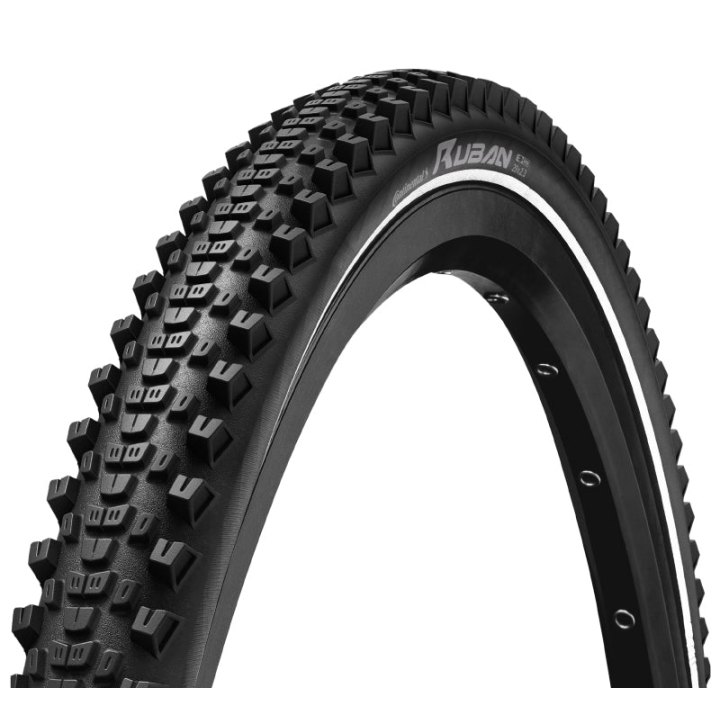 Pneu VTT 29 X 2.60 Continental Ruban Shield Wall Noir Tubeless Ready Ts (65-622) Compatible VAE