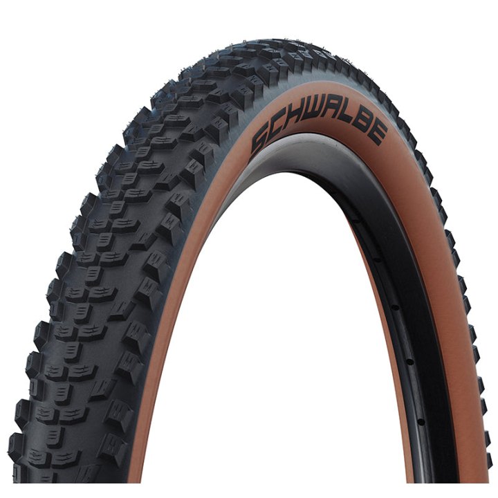 Pneu VTT 29 X 2.60 Schwalbe Smart Sam K-Guard Noir Flanc Bronze Tr (65-622) Compatible VAE (Offre Spéciale)
