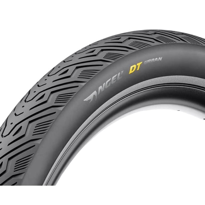 Pneu VTT Urbain - VAE 27.5 X 2.25 Pirelli Angel Dt Urban Noir Flanc Reflex Tr (57-584) Homologué VAE E50