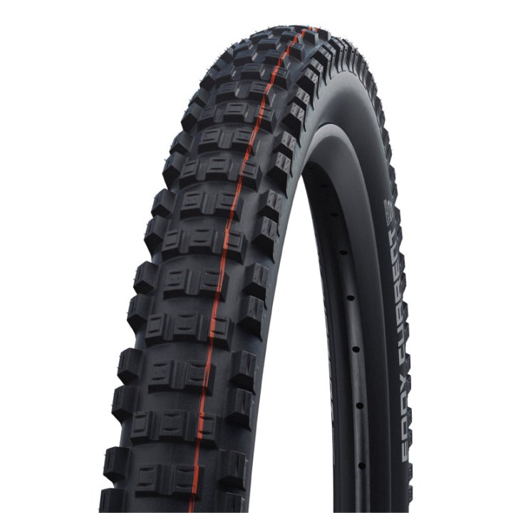 Pneu VTT Gravity - VAE 29 X 2.60 Schwalbe Eddy Current Rear-Arrière Addix Super Gravity Noir Tubeless Ready Ts (65-622) Homologué VAE E50