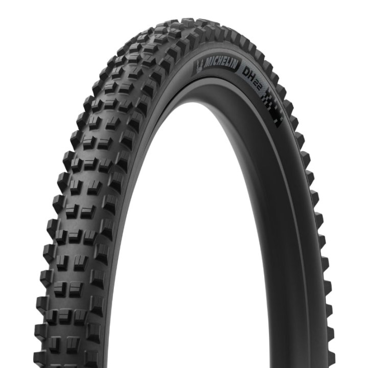 Pneu VTT Gravity 27.5 X 2.40 Michelin Dh22 Racing Line Noir Stickers Dark Tubeless Ready Ts (61-584)