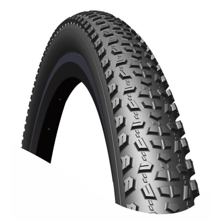 Pneu VTT Gravity 29 X 2.45 Rubena Scylla Dh Noir Tubeless Ready Ts (62-622) Compatible VAE - Polyvalent