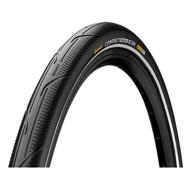 Pneu VTT Urbain - VAE 26 X 2.20 Continental Contact Urban Noir Flanc Reflex Tr (55-559) Homologué VAE E50