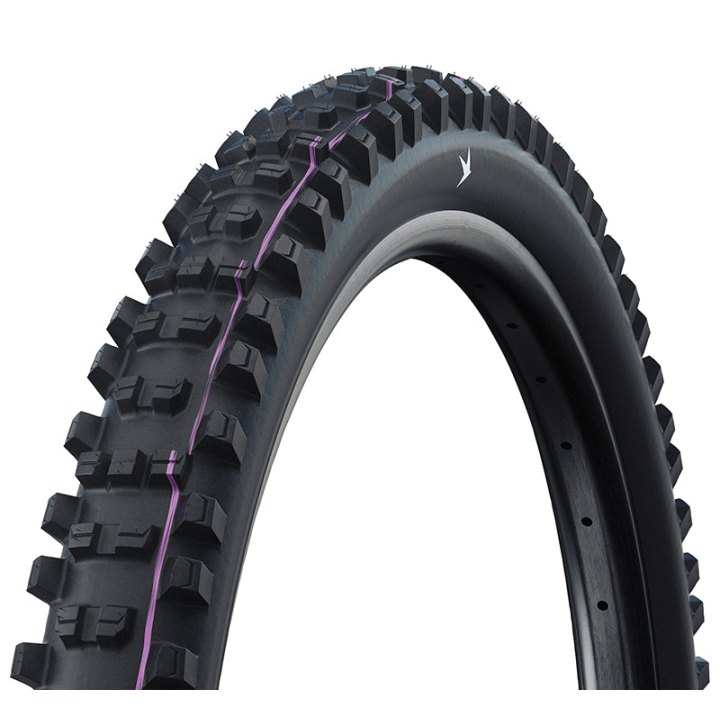 Pneu VTT Gravity - VAE 29 X 2.50 Schwalbe Shredda Rear-Arrière Radial Noir Ts (63-622) Tubeless Ready Homologué VAE E50