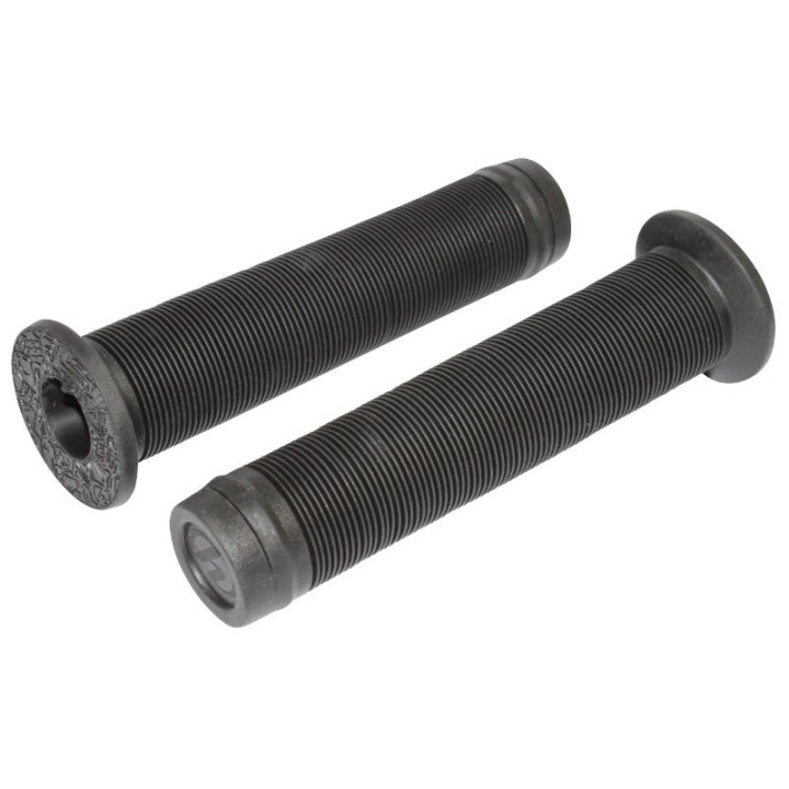 Poignée BMX Herrmans Noir Avec Collerette Super Confort L140 mm (Paire) (Offre Spéciale)