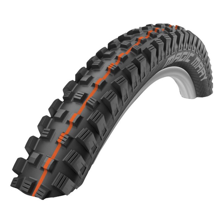 Pneu VTT Gravity 27.5 X 2.80 Schwalbe Magic Mary Evo Addix Super Trail Soft Noir Tubeless Ready Ts (70-584) (650B) Compatible VAE