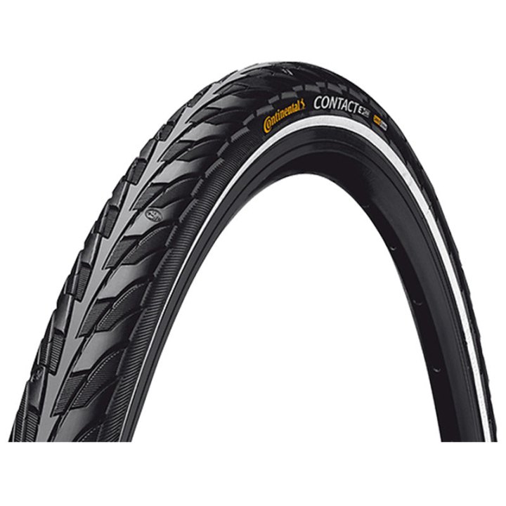 Pneu VTT Urbain 26 X 1.75 Continental Flanc Reflex Contact Noir Tr (47-559) Homologué VAE