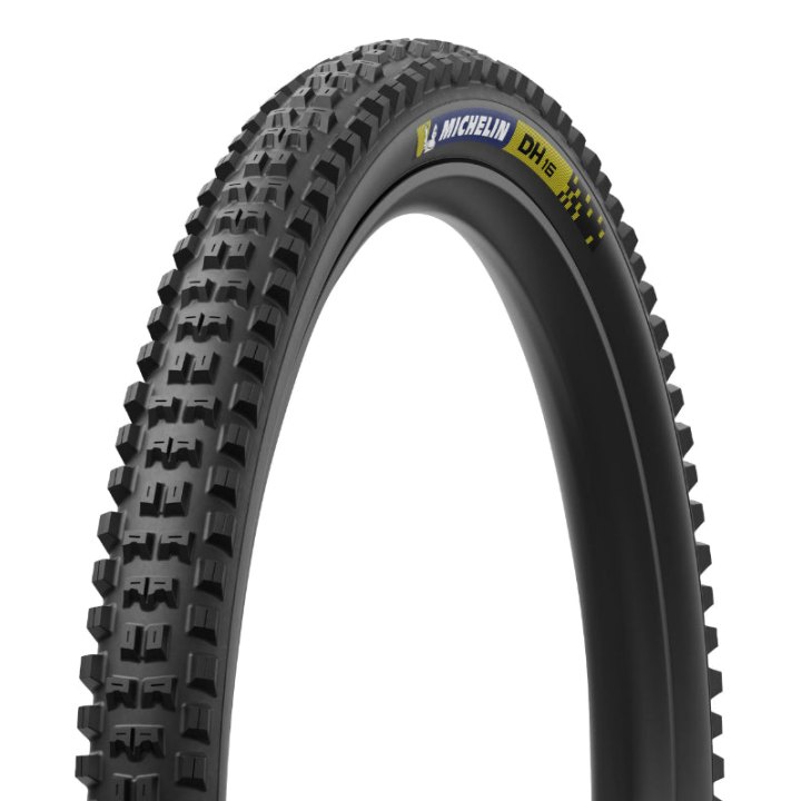Pneu VTT Gravity 29 X 2.40 Michelin Dh16 Noir Stickers Bleu-Jaune Tubeless Ready Racing Line Ts (61-622)