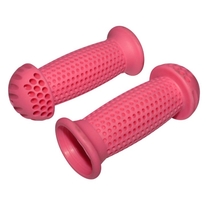 Poignée City Import Enfant Type Champignon Rose L 100 mm Diam 22.2 mm (Paire)