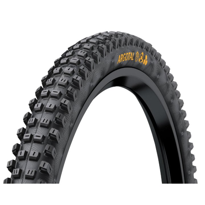 Pneu VTT Gravity 29 X 2.60 Continental Argotal Trail Noir Tubeless Ready Ts (65-622) Terrain Meuble Et Mixte Compatible VAE