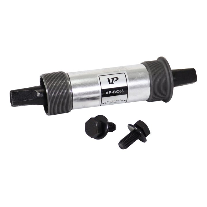 Boîtier Pédalier Vp Carré A Roulement 164 mm Filetage Anglais - Bsc - 1,37X24 (Boite De 100 mm) Pour Fat Bike