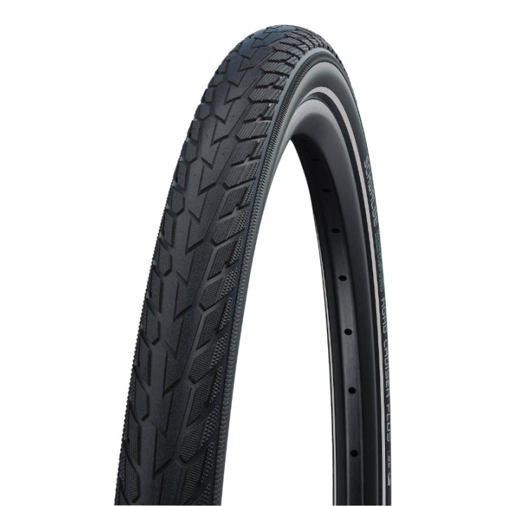 Pneu VTT Urbain 29 X 2.15 Schwalbe Road Cruiser Plus Tr Noir (55-622) Renfort Greenguard Flanc Reflex Compatible VAE